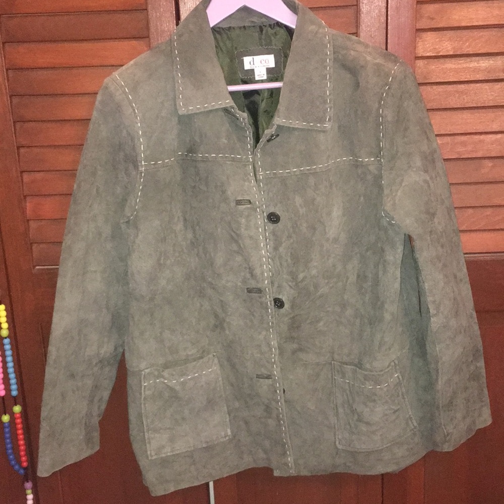 Denim & Co Faux Suede Jacket